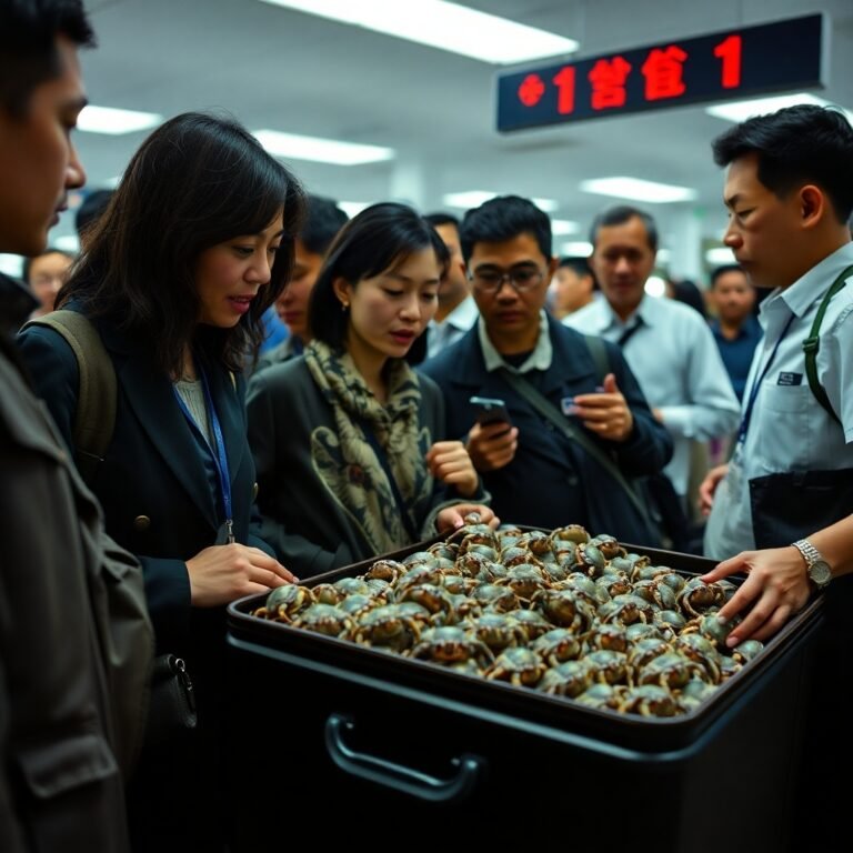 Hermit crab suitcase